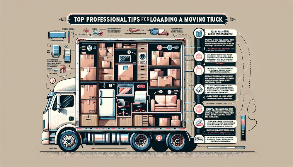 Conseils des pros pour bien charger et caler un camion de déménagement