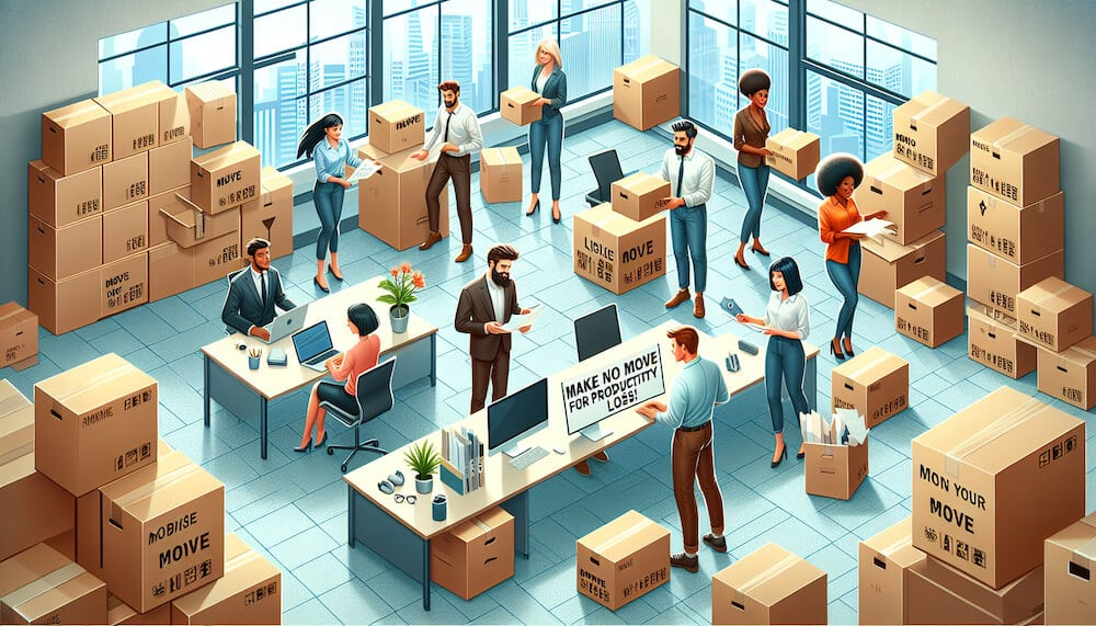 Comment réussir le déménagement de votre bureau sans aucune perte de productivité grâce à une organisation parfaite.