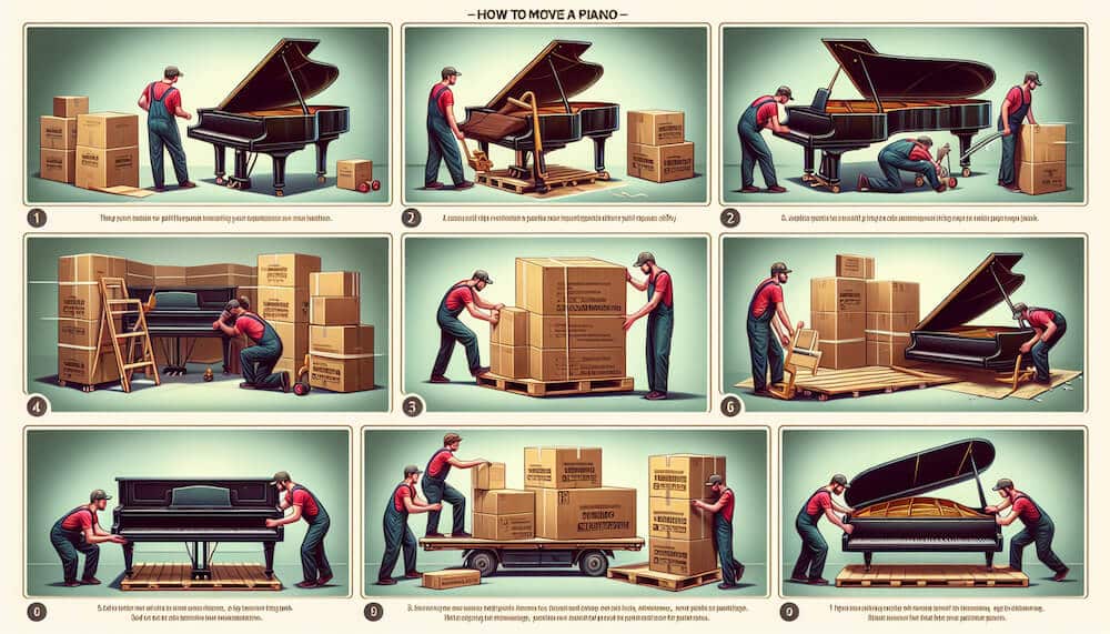 Déménager un piano : les étapes pour un transport en toute sécurité