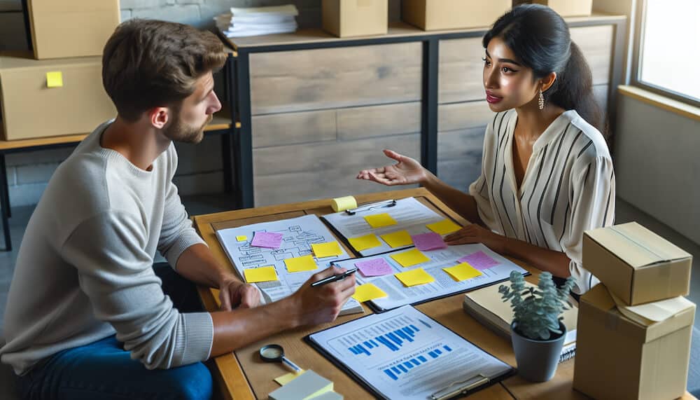 Expert en déménagement prodiguant des conseils et astuces