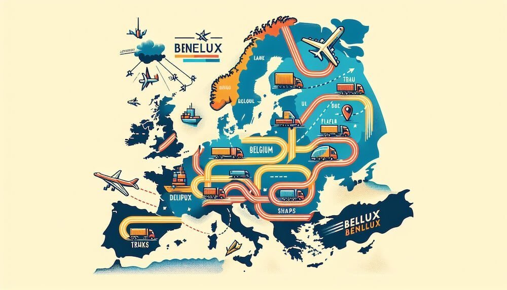 Réseau européen de transport multimodal d'œuvres d'art Fast Move Benelux