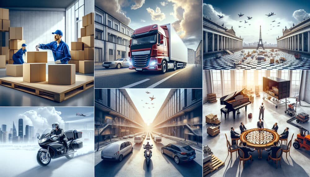 Services polyvalents de location de camion avec chauffeur Fast Move Benelux