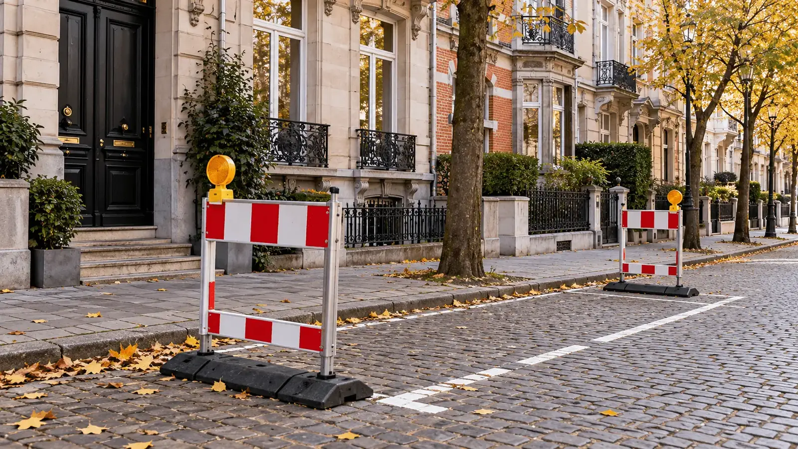 Autorisation de stationnement pour un déménagement à Bruxelles