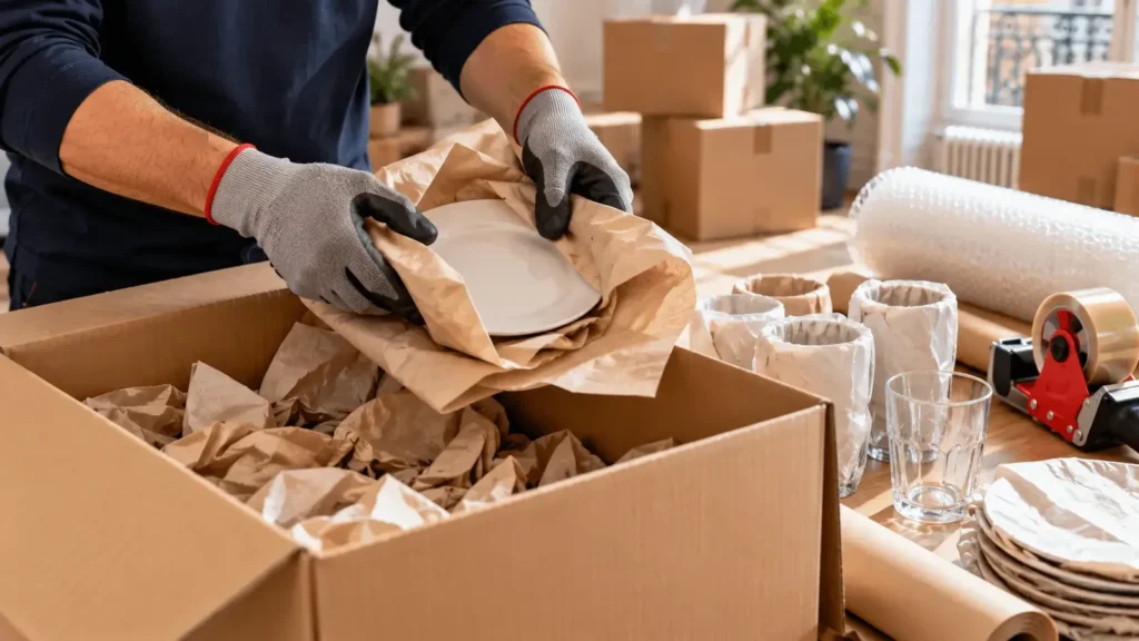 Bien emballer ses affaires pour un déménagement